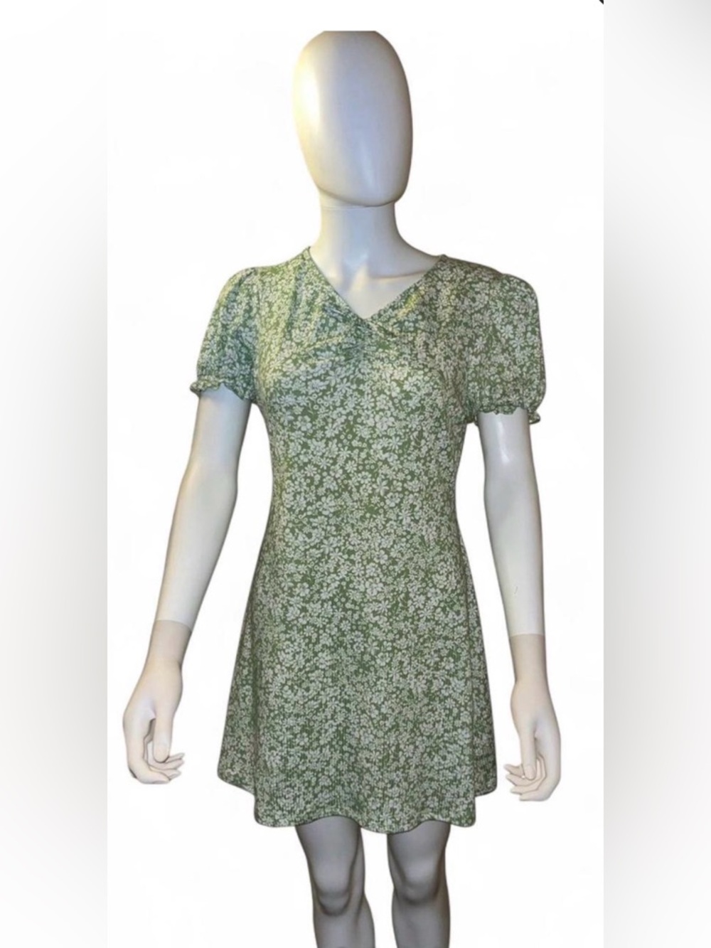 Good luck girl green dress size small New with tags